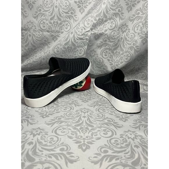 Sonoma Black Knit Slip-On Sneakers Size 8 Excellent Condition - Picture 3 of 5